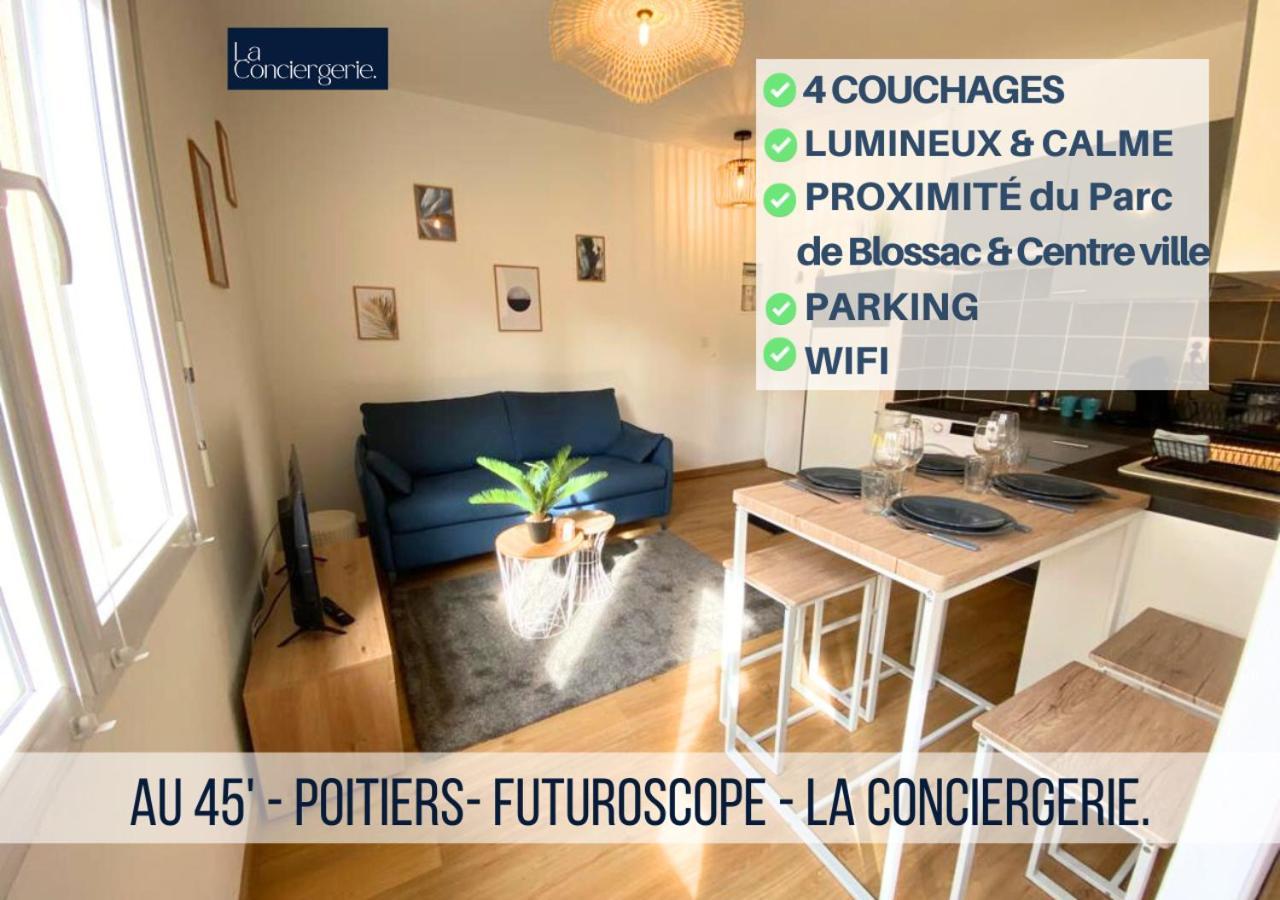 Au 45' - Poitiers - Futuroscope - La Conciergerie Apartment Exterior photo